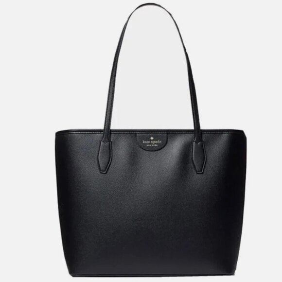 kate spade Handbags - Kate Spade Lori Black Large Textured Tote